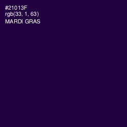 #21013F - Mardi Gras Color Image