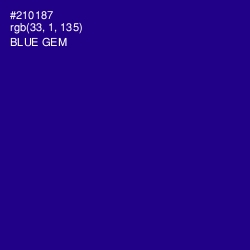 #210187 - Blue Gem Color Image