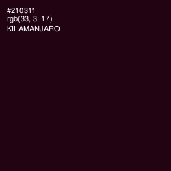 #210311 - Kilamanjaro Color Image