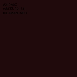 #210A0C - Kilamanjaro Color Image