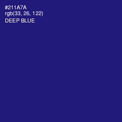 #211A7A - Deep Blue Color Image