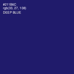 #211B6C - Deep Blue Color Image