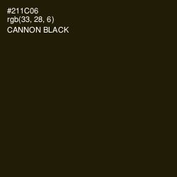 #211C06 - Cannon Black Color Image