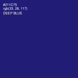 #211C75 - Deep Blue Color Image