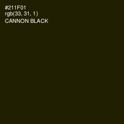 #211F01 - Cannon Black Color Image