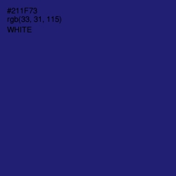 #211F73 - Persian Indigo Color Image