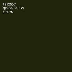 #21250C - Onion Color Image