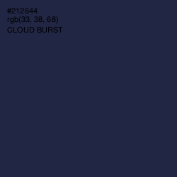 #212644 - Cloud Burst Color Image