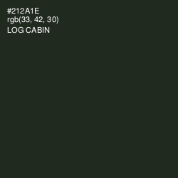 #212A1E - Log Cabin Color Image