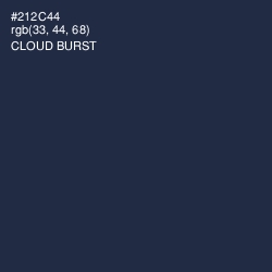 #212C44 - Cloud Burst Color Image