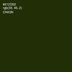 #212D02 - Onion Color Image