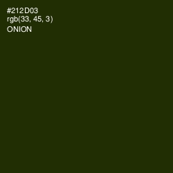 #212D03 - Onion Color Image