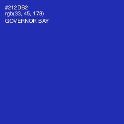 #212DB2 - Governor Bay Color Image