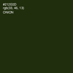 #212E0D - Onion Color Image