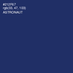 #212F67 - Astronaut Color Image
