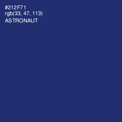 #212F71 - Astronaut Color Image