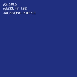 #212F80 - Jacksons Purple Color Image