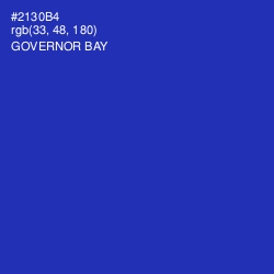 #2130B4 - Governor Bay Color Image