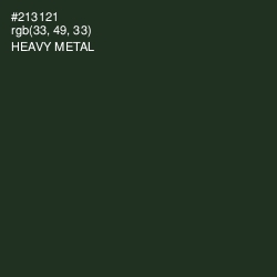 #213121 - Heavy Metal Color Image