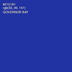 #2131A1 - Governor Bay Color Image