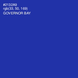 #2132A9 - Governor Bay Color Image