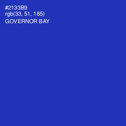 #2133B9 - Governor Bay Color Image