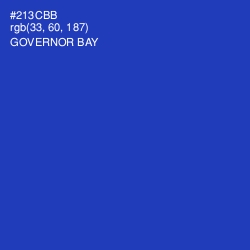 #213CBB - Governor Bay Color Image