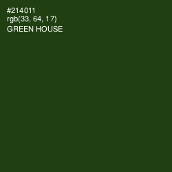 #214011 - Green House Color Image