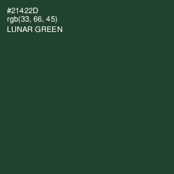 #21422D - Lunar Green Color Image