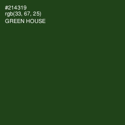 #214319 - Green House Color Image