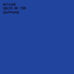 #21449E - Sapphire Color Image