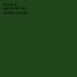 #21451A - Green House Color Image