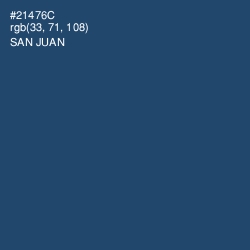 #21476C - San Juan Color Image