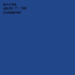 #21478A - Chambray Color Image