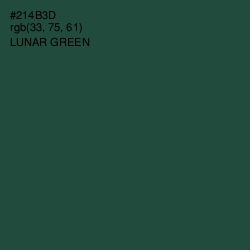 #214B3D - Lunar Green Color Image