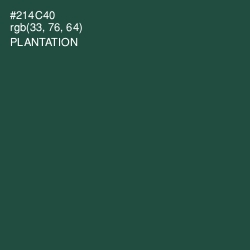 #214C40 - Plantation Color Image