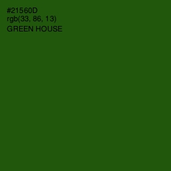 #21560D - Green House Color Image