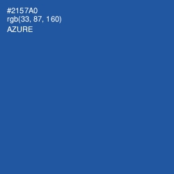 #2157A0 - Azure Color Image