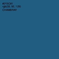 #215C81 - Chambray Color Image