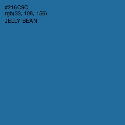 #216C9C - Jelly Bean Color Image