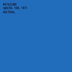 #216CBB - Astral Color Image