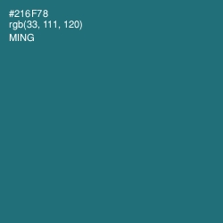 #216F78 - Ming Color Image