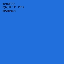 #216FDD - Mariner Color Image