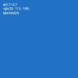 #2171C7 - Mariner Color Image