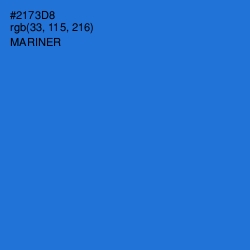 #2173D8 - Mariner Color Image