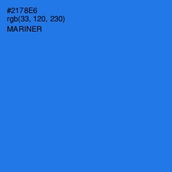 #2178E6 - Mariner Color Image