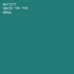 #217C77 - Ming Color Image