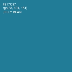 #217C97 - Jelly Bean Color Image