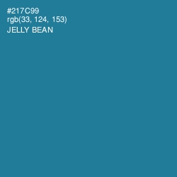 #217C99 - Jelly Bean Color Image