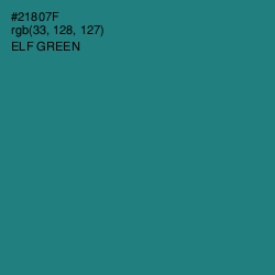 #21807F - Elf Green Color Image